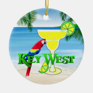Key West Margarita Keramik Ornament