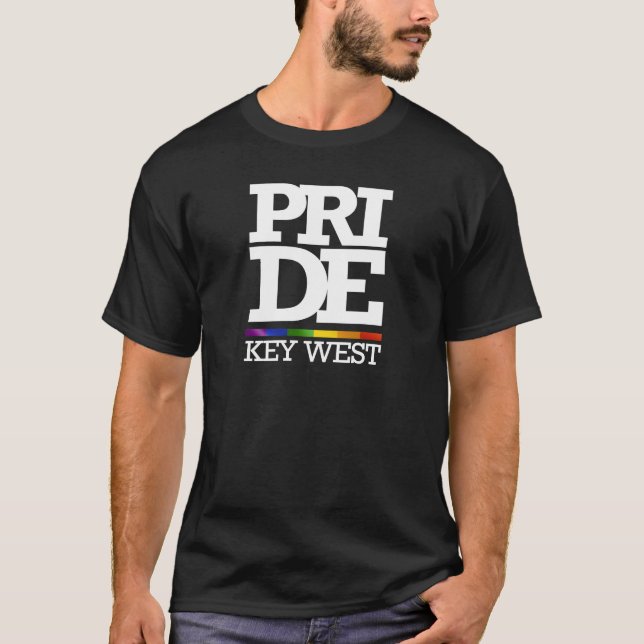 KEY WEST PRIDE -- .png T-Shirt (Vorderseite)
