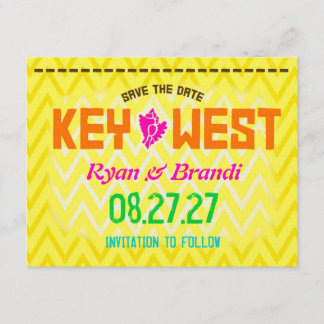 KEY WEST Save the Date Linen
