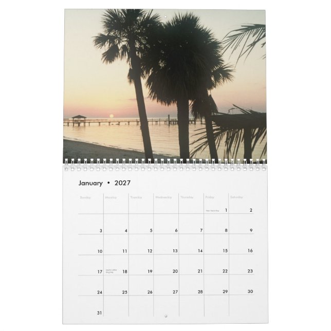 Key West-Schönheit durch Scott S. Jones Kalender (Jan 2027)