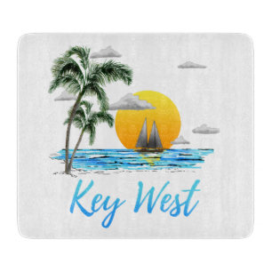 Key West-Segeln Schneidebrett