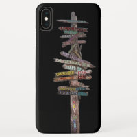 Key West Sign Post iPhone Case