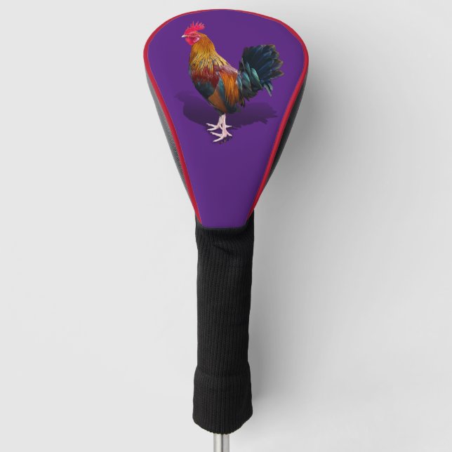 Key West - Sinti und Roma Rooster Golf Headcover (Vorderseite)