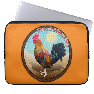 Key West - Sinti und Roma Rooster Guten Morgen Vin Laptopschutzhülle