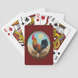 Key West - Sinti und Roma Rooster Guten Morgen Vin Spielkarten