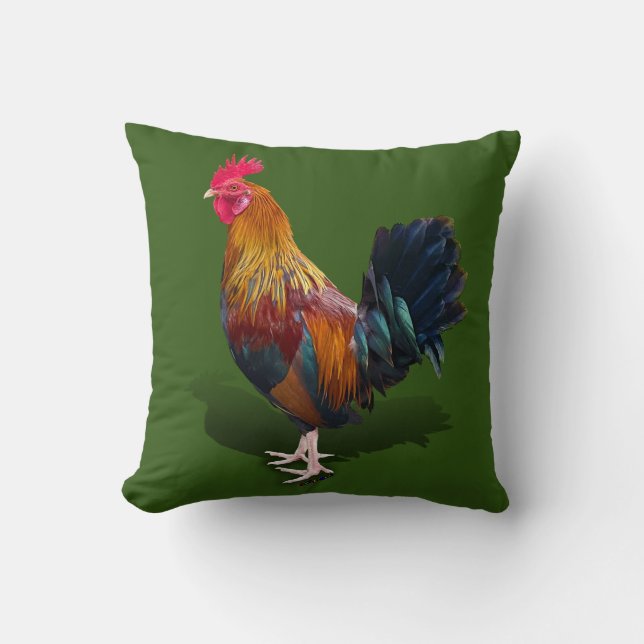 Key West - Sinti und Roma Rooster Kissen (Vorderseite)