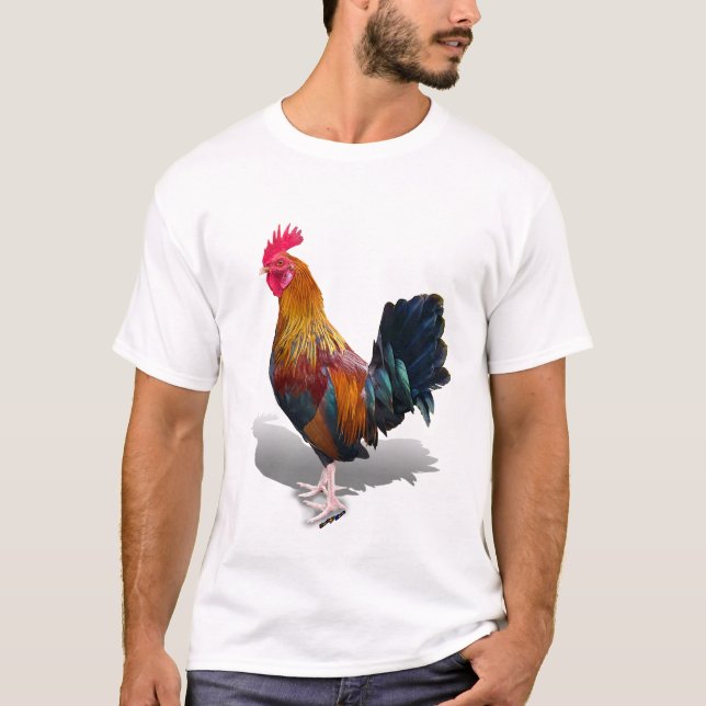 Key West - Sinti und Roma Rooster T-Shirt (Vorderseite)