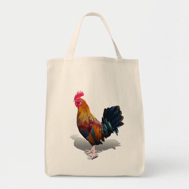 Key West - Sinti und Roma Rooster Tragetasche (Vorne)