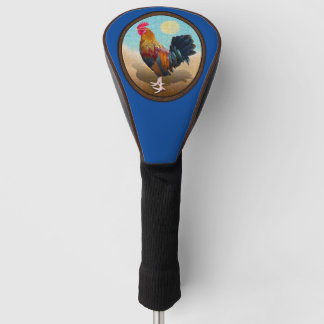 Key West - Sinti und Roma Rooster Vintag Oval Golf Headcover
