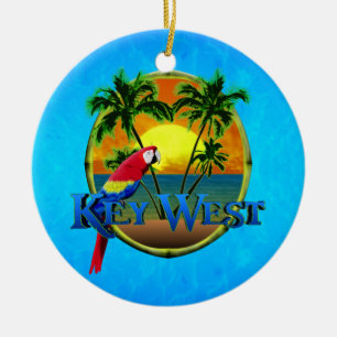 Key West-Sonnenuntergang Keramikornament