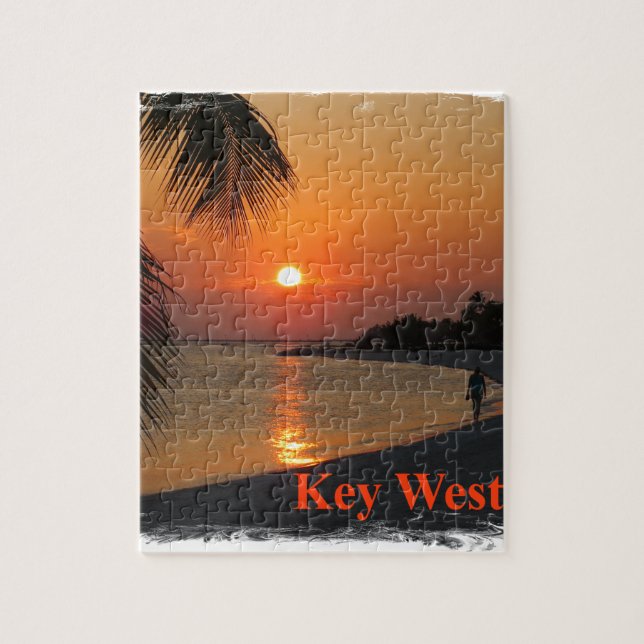 Key West-Sonnenuntergang Puzzle (Vertikal)
