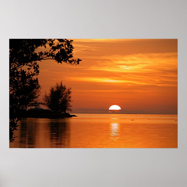 Key West Sunset Poster (Vorne)