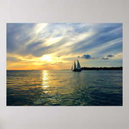 Key West Sunset Poster