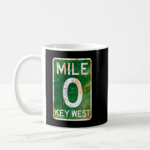 Key West T Shirt Mile 0 Florida Signature T-Shirt  Kaffeetasse