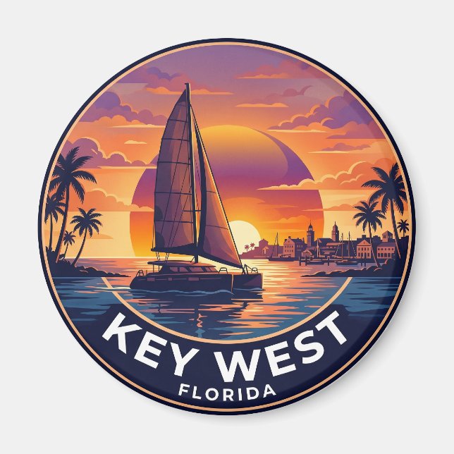 Key West USA Magnet (Vorne)
