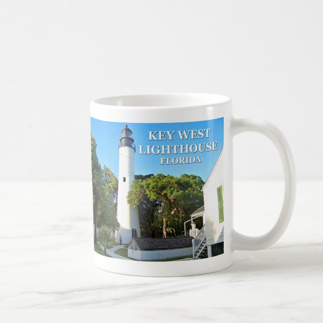 Key- Westleuchtturm, Florida-Tasse Kaffeetasse (Rechts)