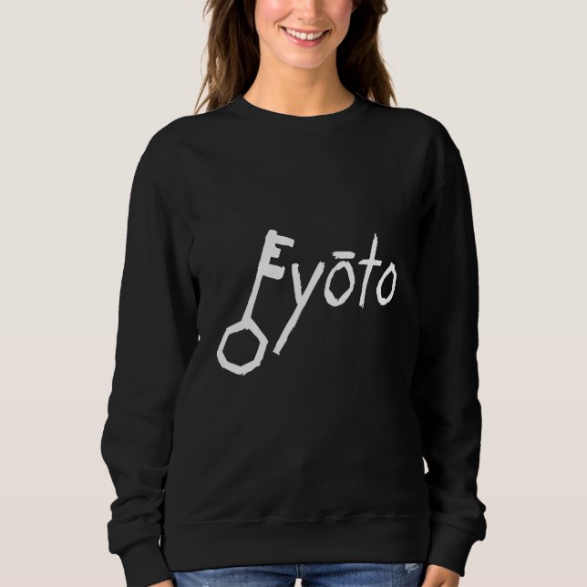 Key yoto Key youto Kyoto Unique Pun Wordplay Sweatshirt (Vorderseite)
