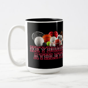 Keyboard Athlete Tasse