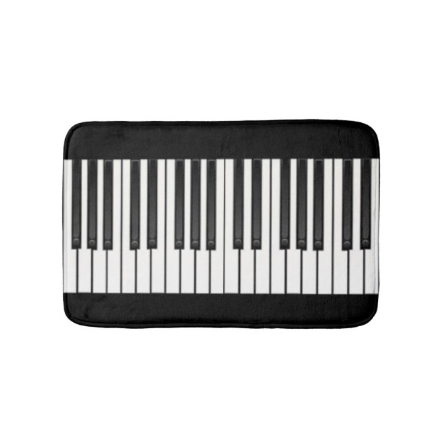 Keyboard Bathmat Badematte (Vorderseite)