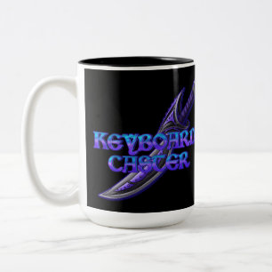 Keyboard Caster MMORPG-Tasse Zweifarbige Tasse