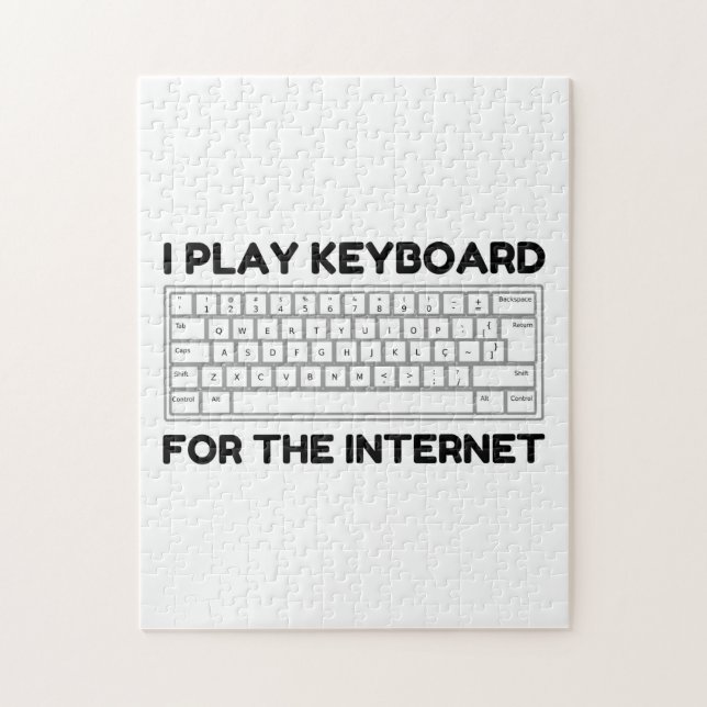 Keyboard Internet Puzzle (Vertikal)