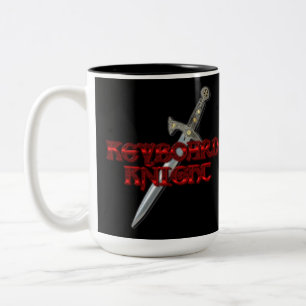 Keyboard Knight MMORPG-Tasse Zweifarbige Tasse