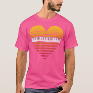Keyboard-Musikliebhaber Musiker Pianist Klavier T-Shirt