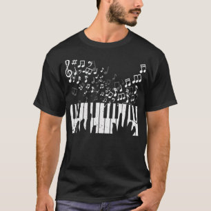 Keyboard Pianist Musician Piano Keys Geschenk T-Shirt