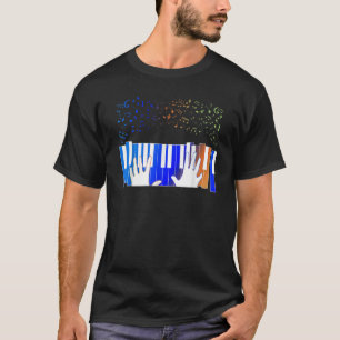 Keyboard Piano Player Musician Keyboarder Gag Ou T-Shirt