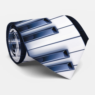 Keyboard Play Piano Musikalische Tastatur Necktie  Krawatte