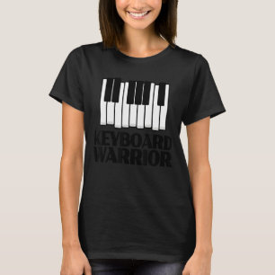 Keyboard Warrior Music Dj Synth Synthesizer T-Shirt