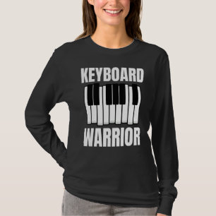 Keyboard Warrior Synth Music Producer Synthesizer T-Shirt