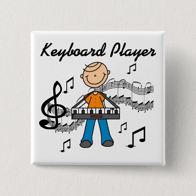 Keyboarder-Knopf Button (Vorderseite)
