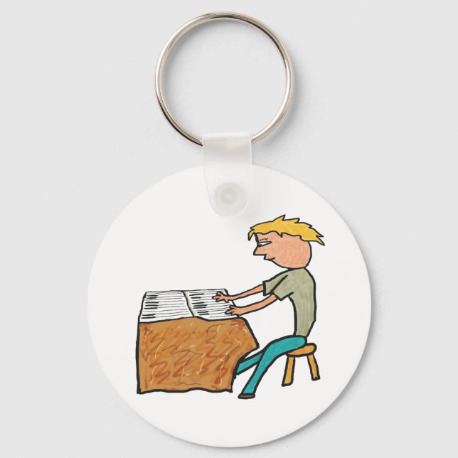 Keyboarder Schlüsselanhänger (Vorderseite)