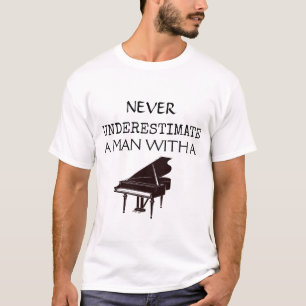 Keyboardklavier - Pianist Musiker Musikinstrument T-Shirt