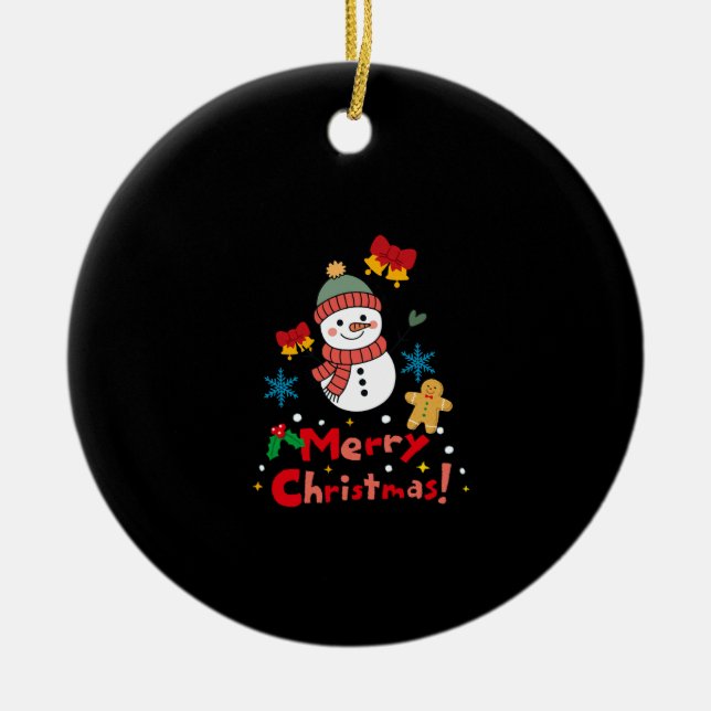 Keychain Keramik Ornament (Vorne)