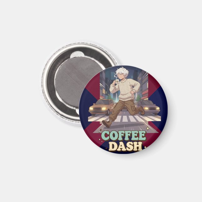 Keychain Magnet (Vorderseite/Rückseite)