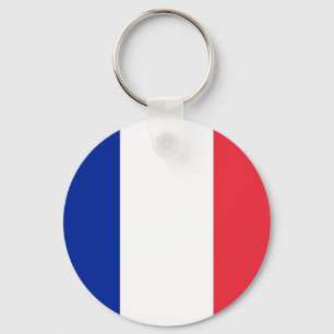 Keychain with Flag of France Schlüsselanhänger
