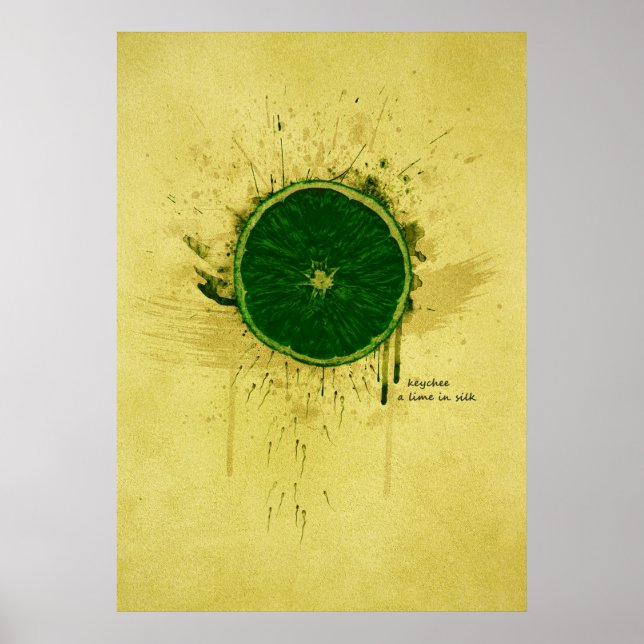 KEYCHEE Limon in Seide Poster (Vorne)
