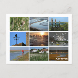 Keyhaven Postkarte