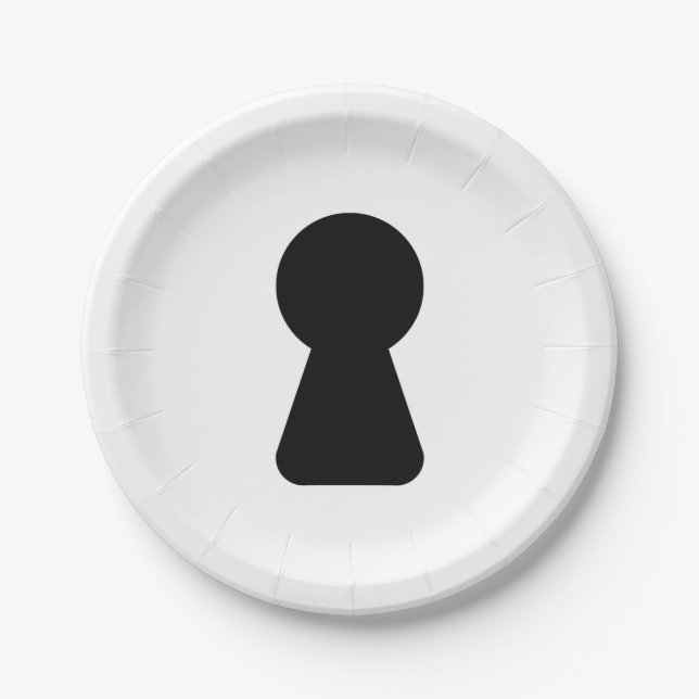 KEYHOLE PAPPTELLER (Vorderseite)