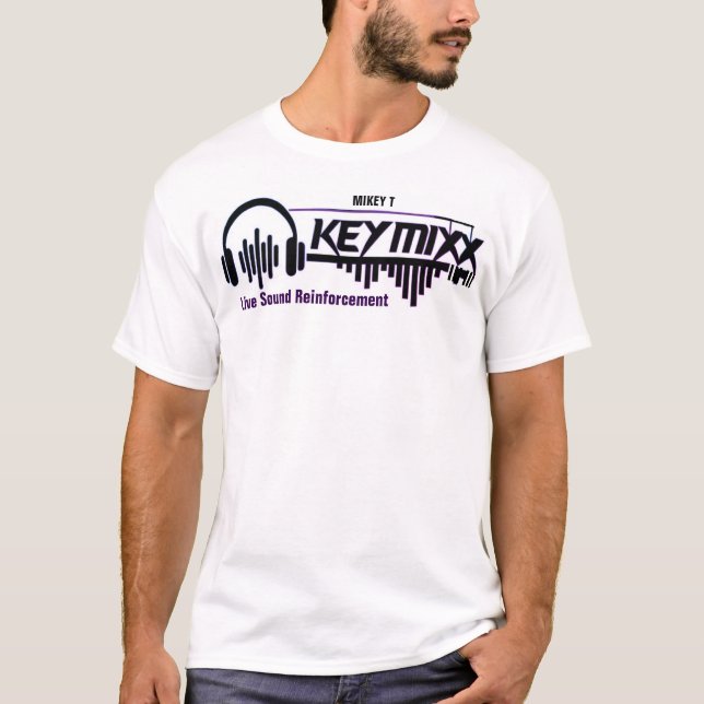 KEYMIXX. OFFIZIELLER Dark T - Shirt (Vorderseite)