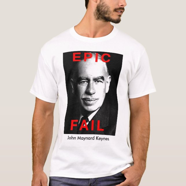 Keynes versagen T-Shirt (Vorderseite)