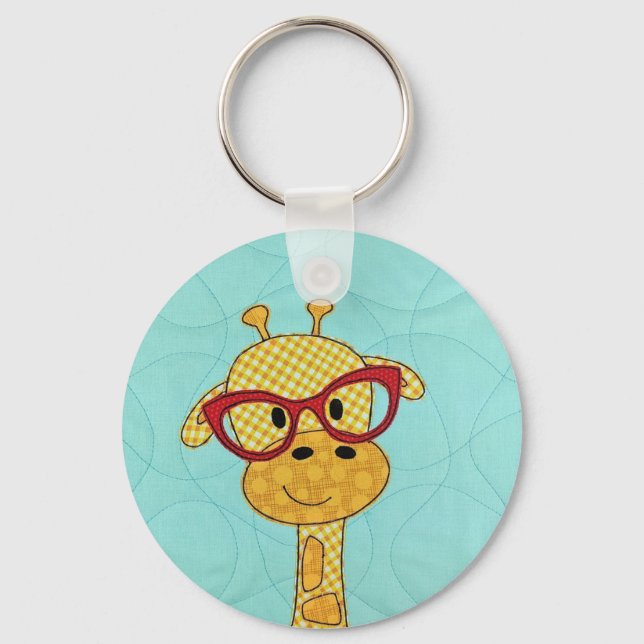 Keyring - Bookworm Giraffe Schlüsselanhänger (Vorderseite)