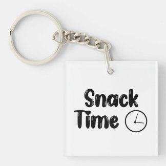 Keyring-Design mit Snack-Zeit Schlüsselanhänger