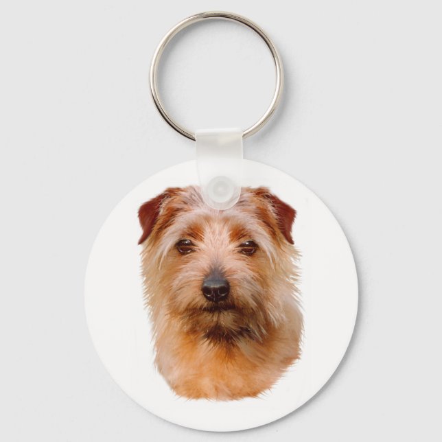 Keyring: Norfolk Terrier Schlüsselanhänger (Vorderseite)