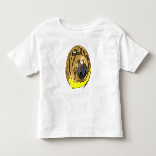 Keys & Banana, der Miniaturcocker spaniel 2 Kleinkind T-shirt (Vorderseite)