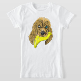 Keys & Banana, die Miniatur Cocker spaniel T-Shirt