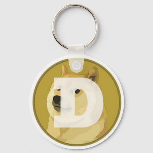 keys dogecoins schlüsselanhänger (Vorderseite)