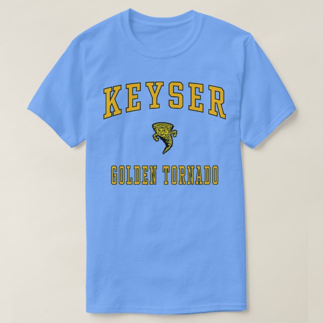 Keyser High School Golden Tornado  T-Shirt (Design vorne)